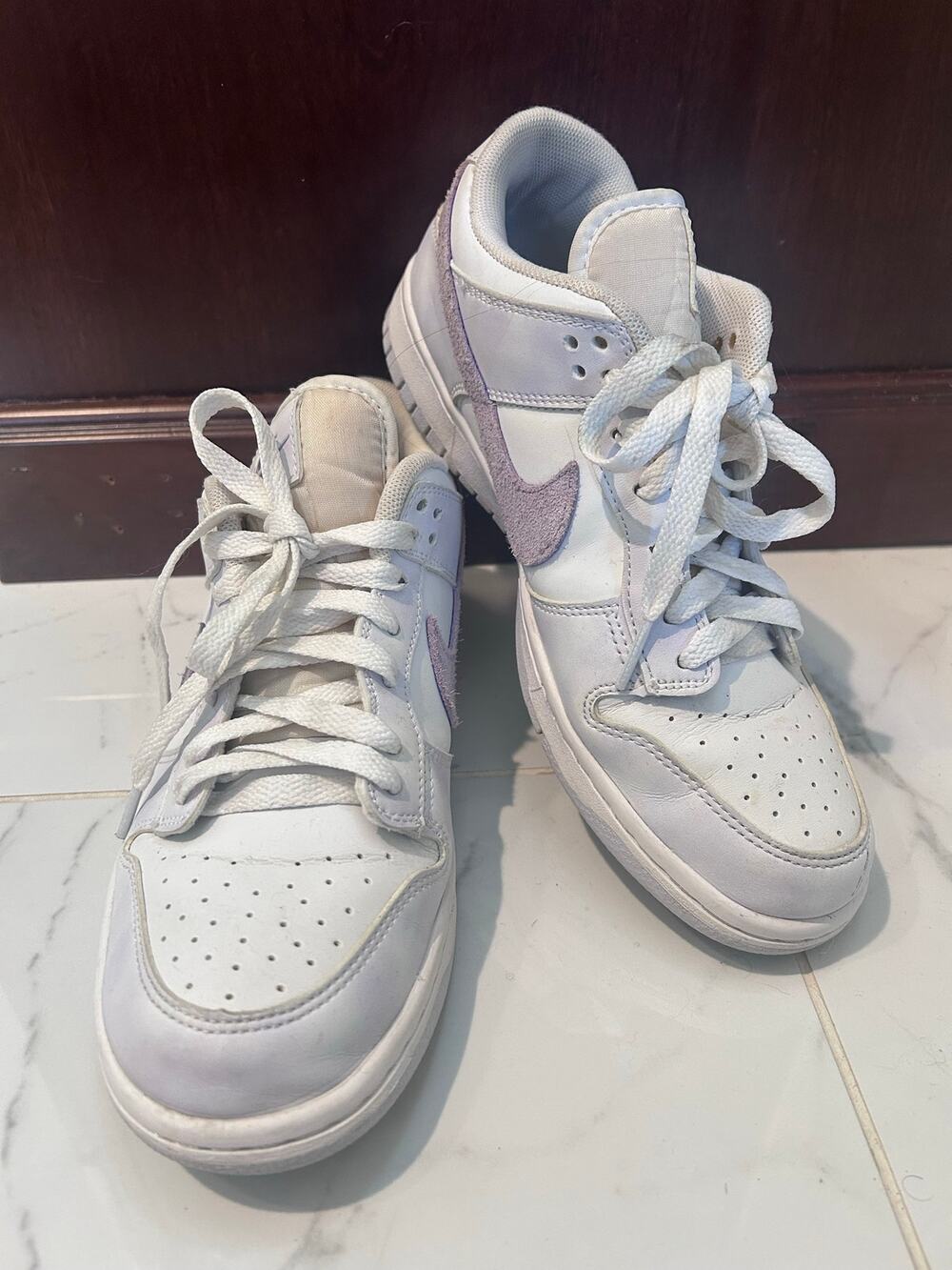 Nike Dunk Low ESS Trend "Oxygen Purple" Sail White DX5930-100 Size Women's 7